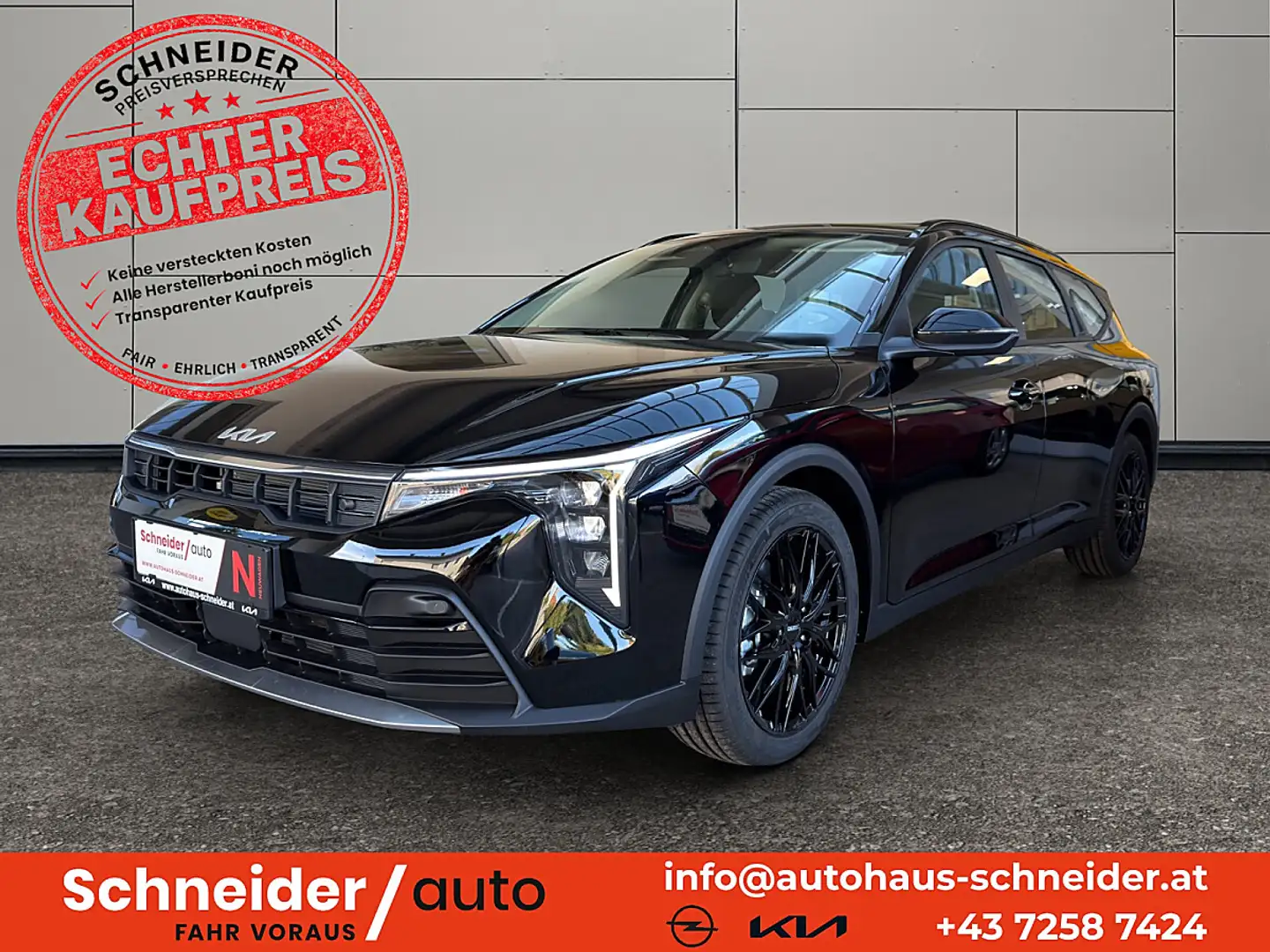 Kia K4 Kombi 1,0 TGDI Titan P1 ink. Winter Paket Schwarz - 1