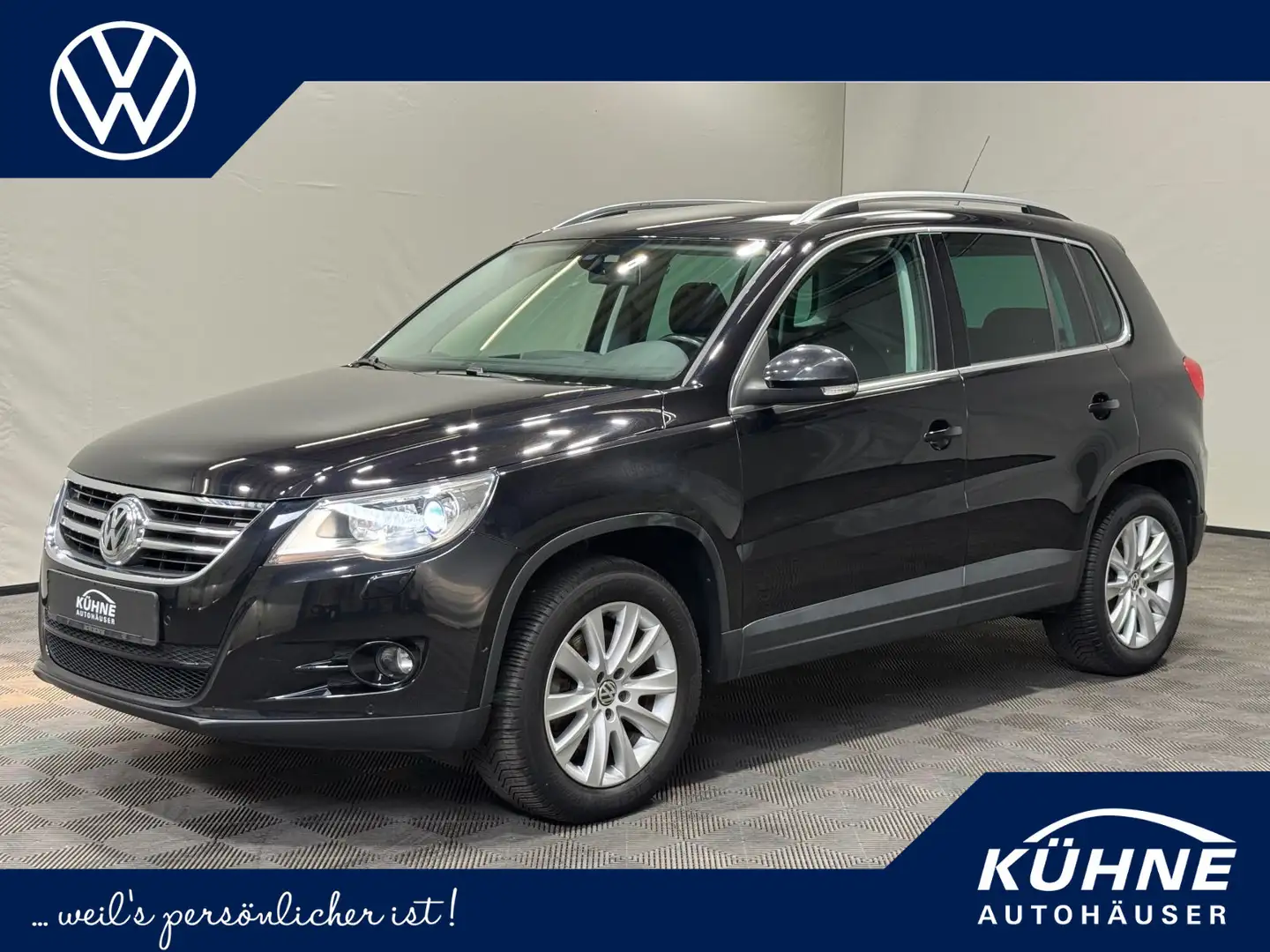Volkswagen Tiguan TEAM 2.0 TDI 4M | NUR HÄNDLER! Schwarz - 1