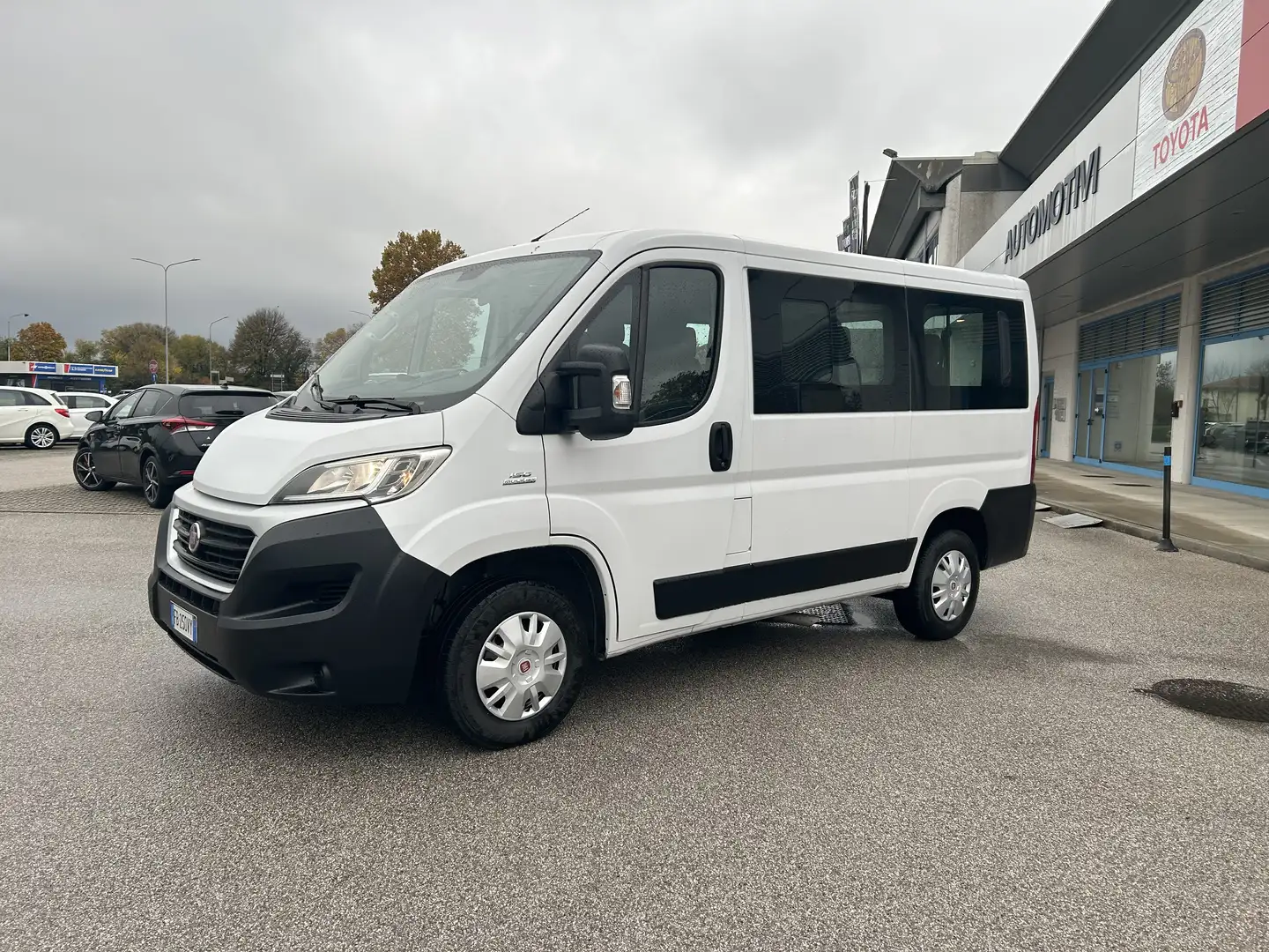 Fiat Ducato 2.3 JET 150 PANORAMA 9 POSTI Bianco - 2