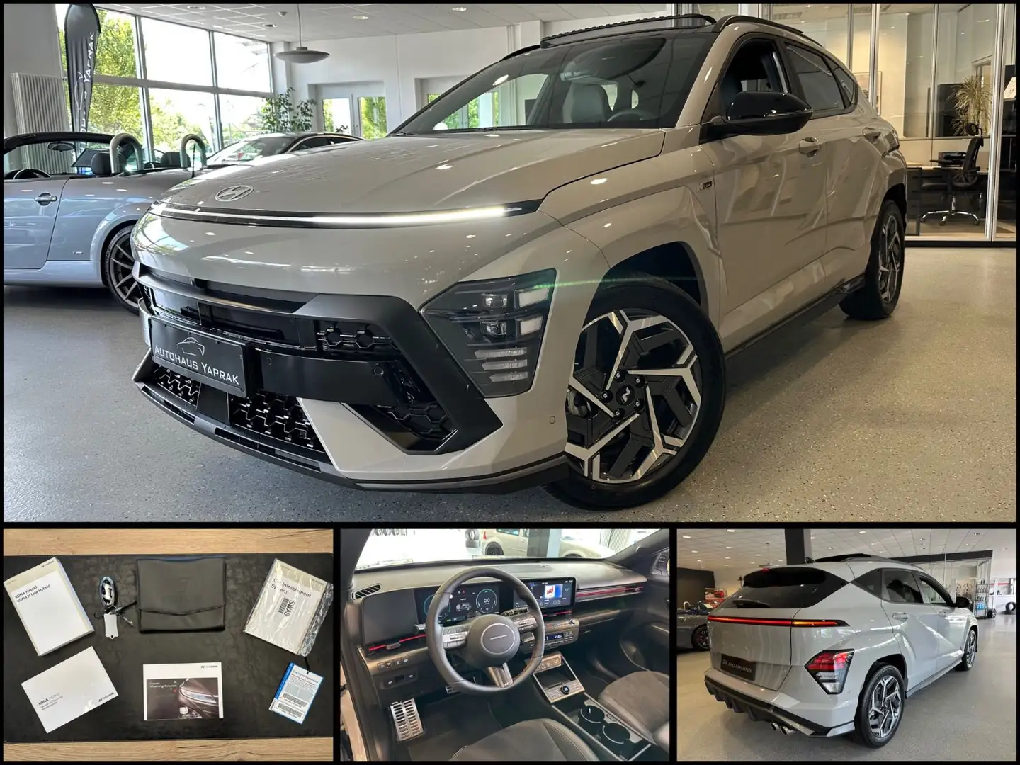 Hyundai KONA N Line DCT Hybrid|Ultimate|Bose|360°|Pano. Gris - 1