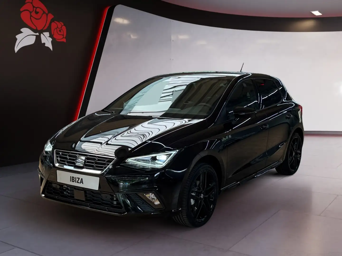 SEAT Ibiza FR Black Edition 1.0 TSI RKF Kessy SHZ Schwarz - 2