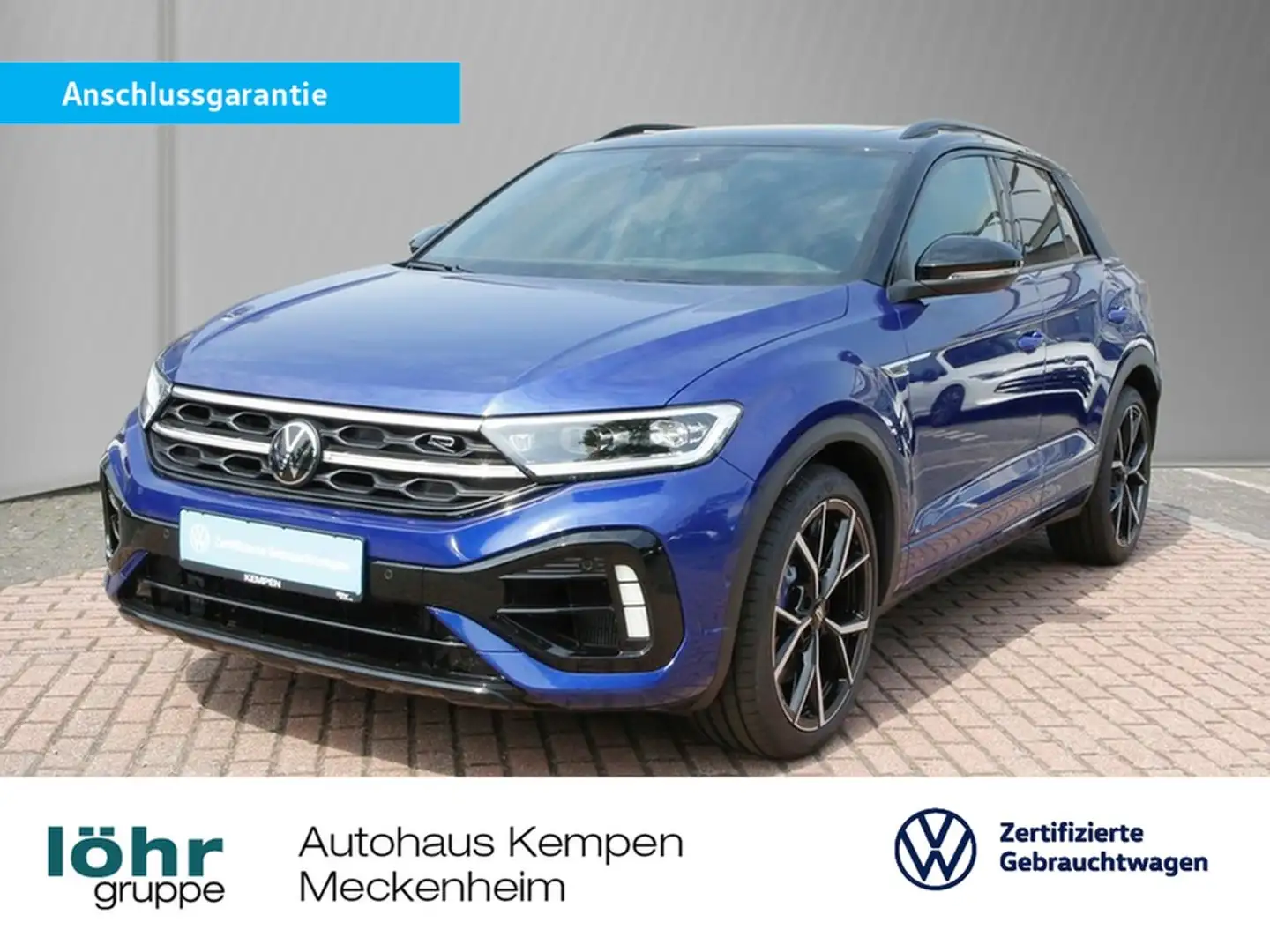 Volkswagen T-Roc R 2.0 TSI 4M DSG R-Line Black-Style Pano Navi+V... Blau - 1