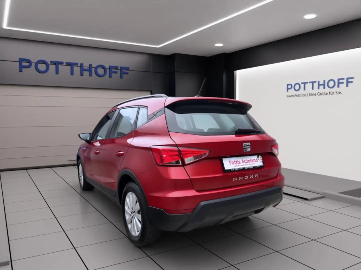 SEAT Arona 1.0 TSI STYLE NAVI PDC KLIMA LM16 Rot - 2