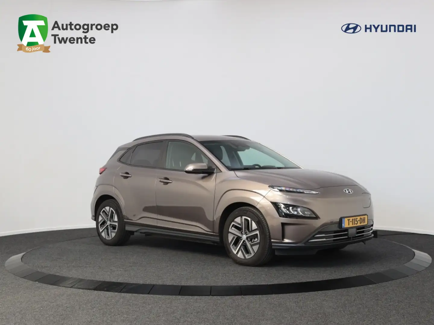 Hyundai KONA EV Premium 64 kWh | Navigatie | Leder | Camera | C Bruin - 1
