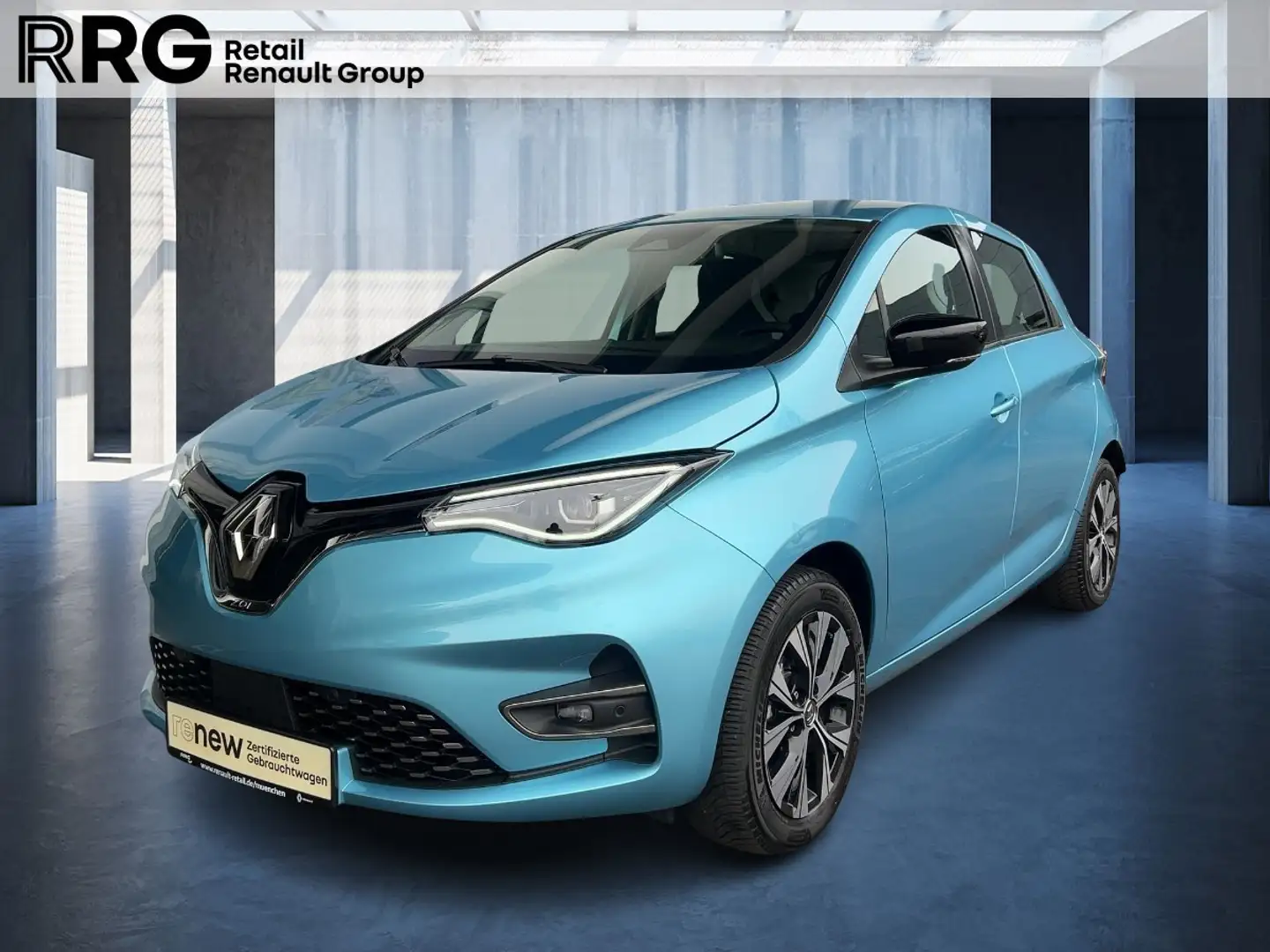 Renault ZOE E-Tech 100% el. E-Tech 100% elektrisch PDC Blau - 1