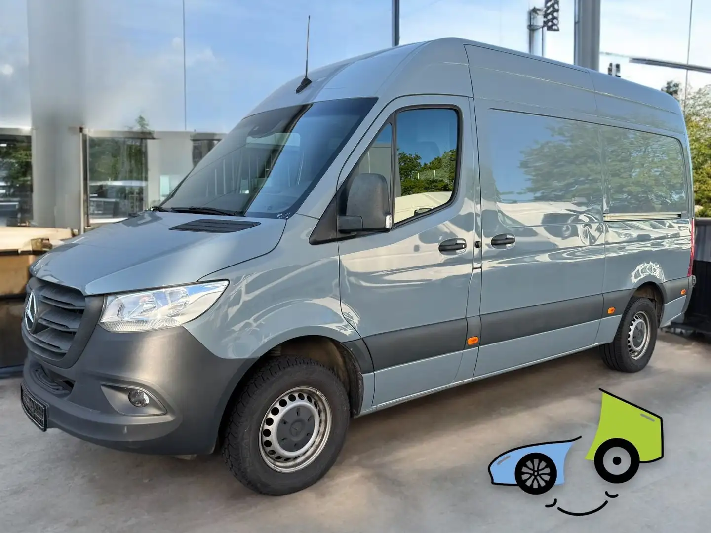 Mercedes-Benz Sprinter III Kasten RWD 316 CDI/Kamera/Tempomat+ Gris - 1