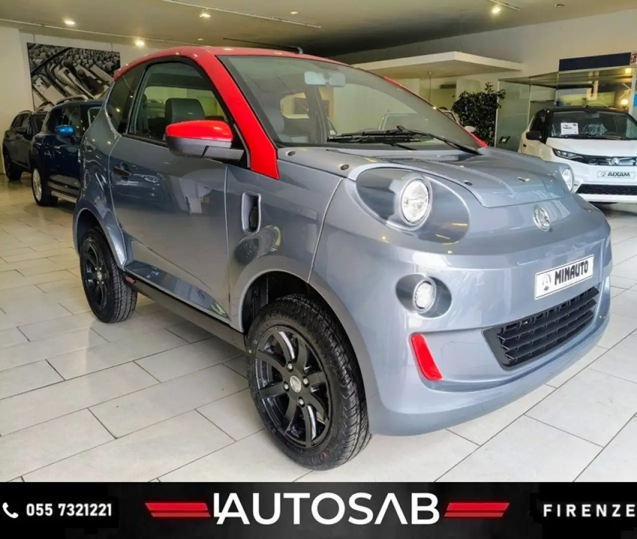 Minauto Minauto E-Minauto Chic Bi Color Cerchi Lega Weiß - 1