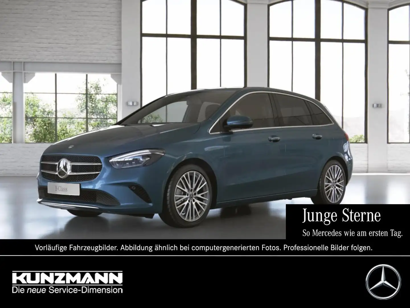Mercedes-Benz B 250 e Progressive Sitzklima Kamera Head-Up Blau - 1