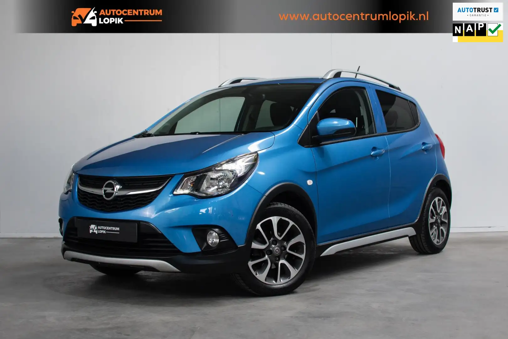 Opel Karl 1.0 Rocks Online Edition *Apple CarPlay*1e eigenaa Blauw - 1