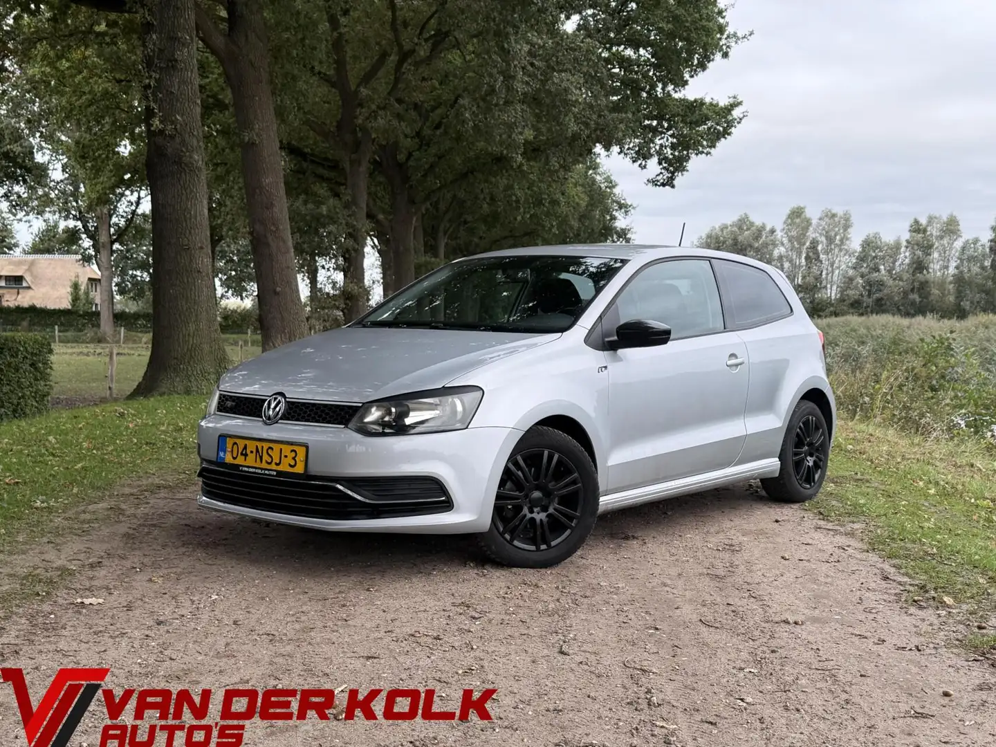 Volkswagen Polo 1.2 TDI BlueMotion Comfortline Airco Cruise Trekha Gris - 1
