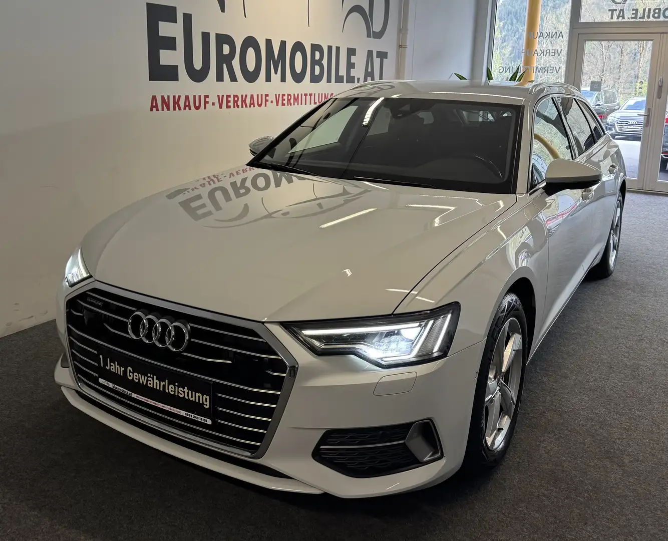 Audi A6 40 TDI Quattro Sport *MATRIX*ACC*RFK*AHK*AMBIENTE* Weiß - 1