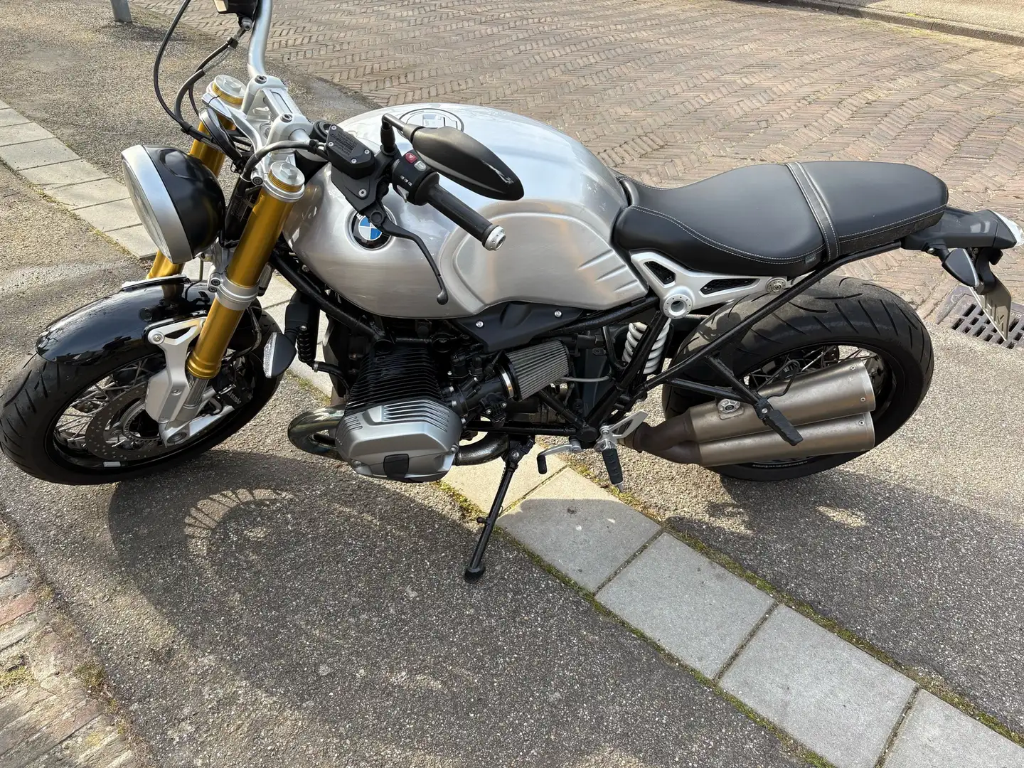 BMW R nineT Zilver - 1