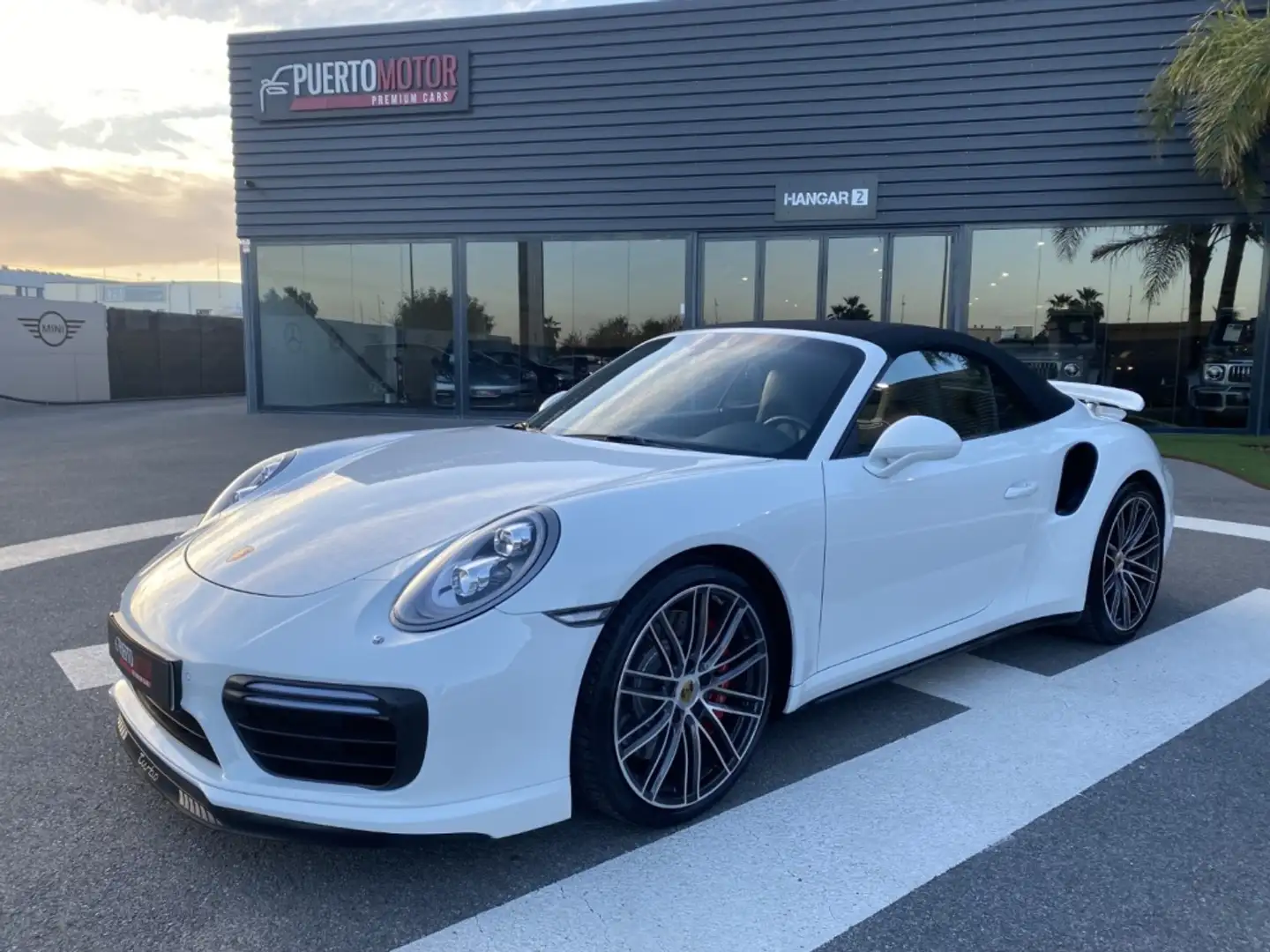 Porsche 991 Turbo Cabriolet PDK Blanco - 2