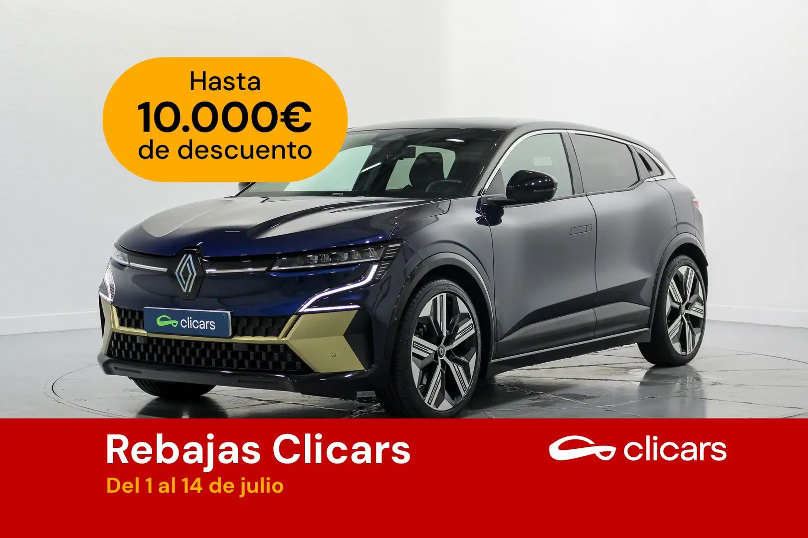 Renault Megane E-Tech Iconic Autonomía Confort AC22 EV60 160kW Niebieski - 1