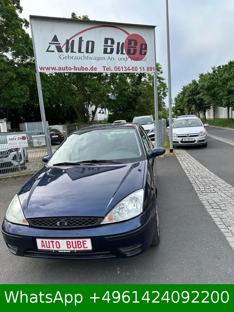 Ford Focus 1.6 Trend TÜV NEU! Blau - 1