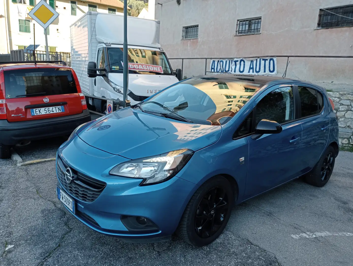 Opel Corsa Corsa 5p 1.2 Black Edition Ok Neopatentati 2019 Blau - 1