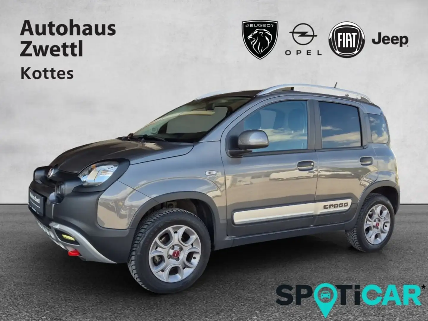 Fiat Panda Cross 4x4 TwinAir 85 *AHV* Silber - 1