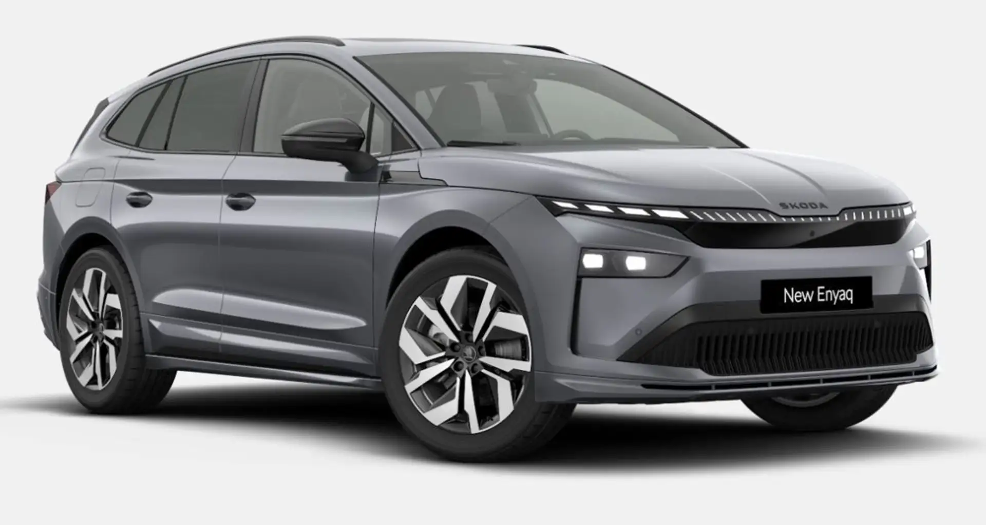Skoda Enyaq 85x Sportline NEUES MODELL Maxx|Pano|AHK Grau - 2