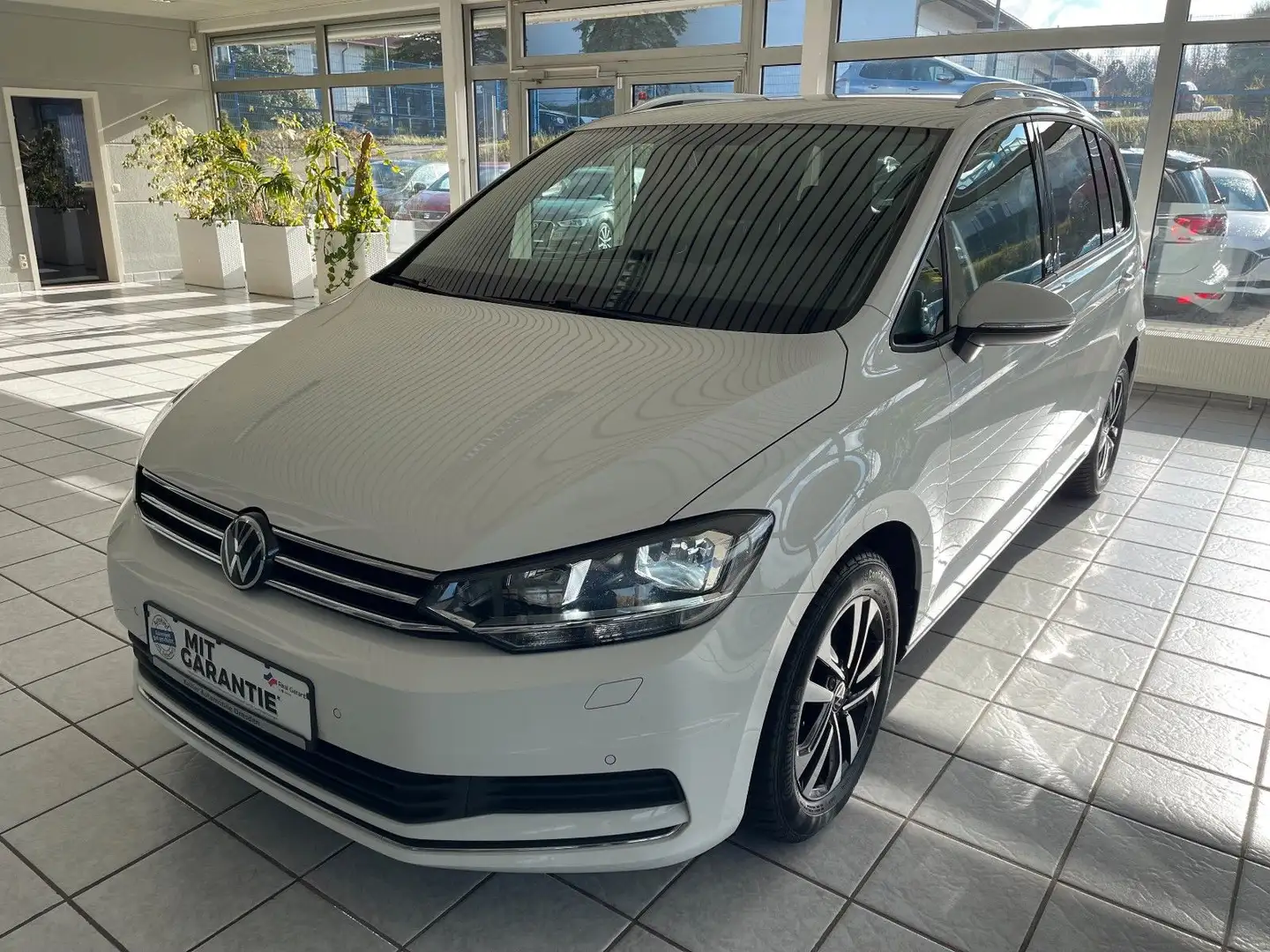 Volkswagen Touran United *LED*NAVI*7-Sitze*TOP-Zustand* Blanc - 1