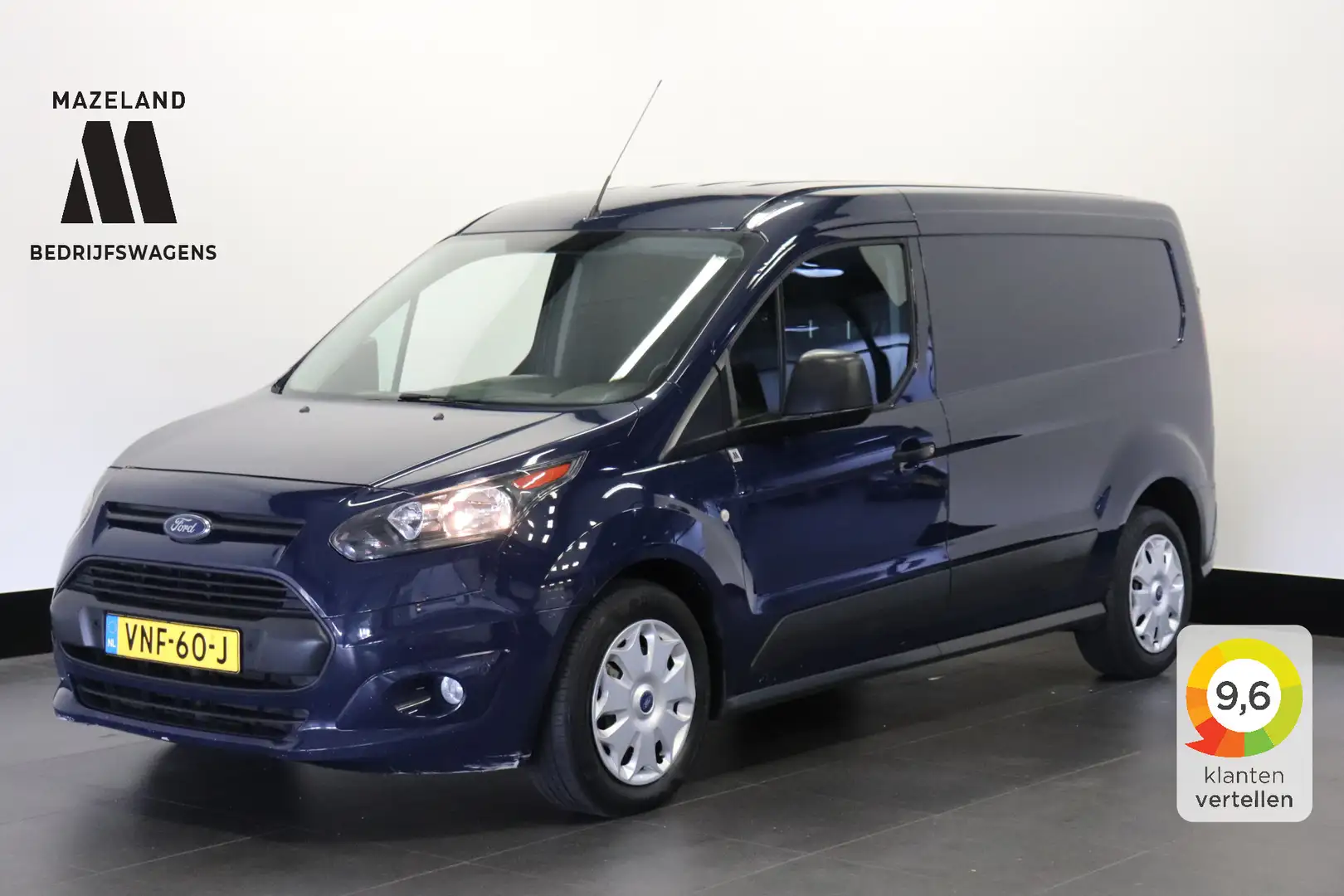 Ford Transit Connect 1.5 TDCI 120PK L2 EURO 6 - Airco - PDC - Trekhaak Bleu - 1