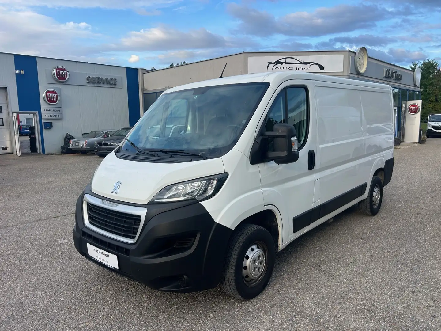 Peugeot Boxer 33 L2H1 Pro BlueHDi 130, 2 Besitz, Klima,.. Wit - 1