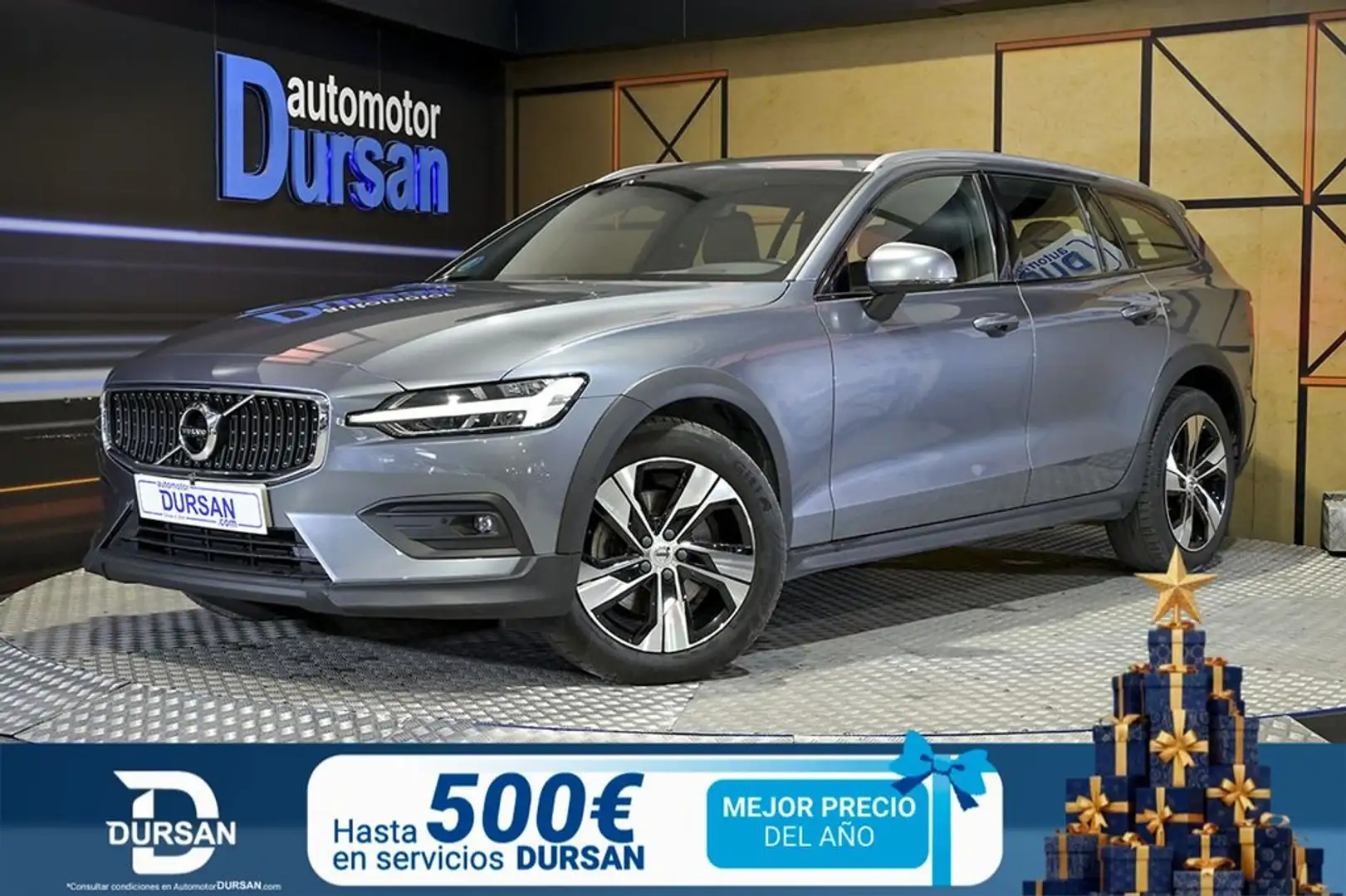 Volvo V60 2.0 B4 D AWD Cross Country Pro AUTO Grijs - 1