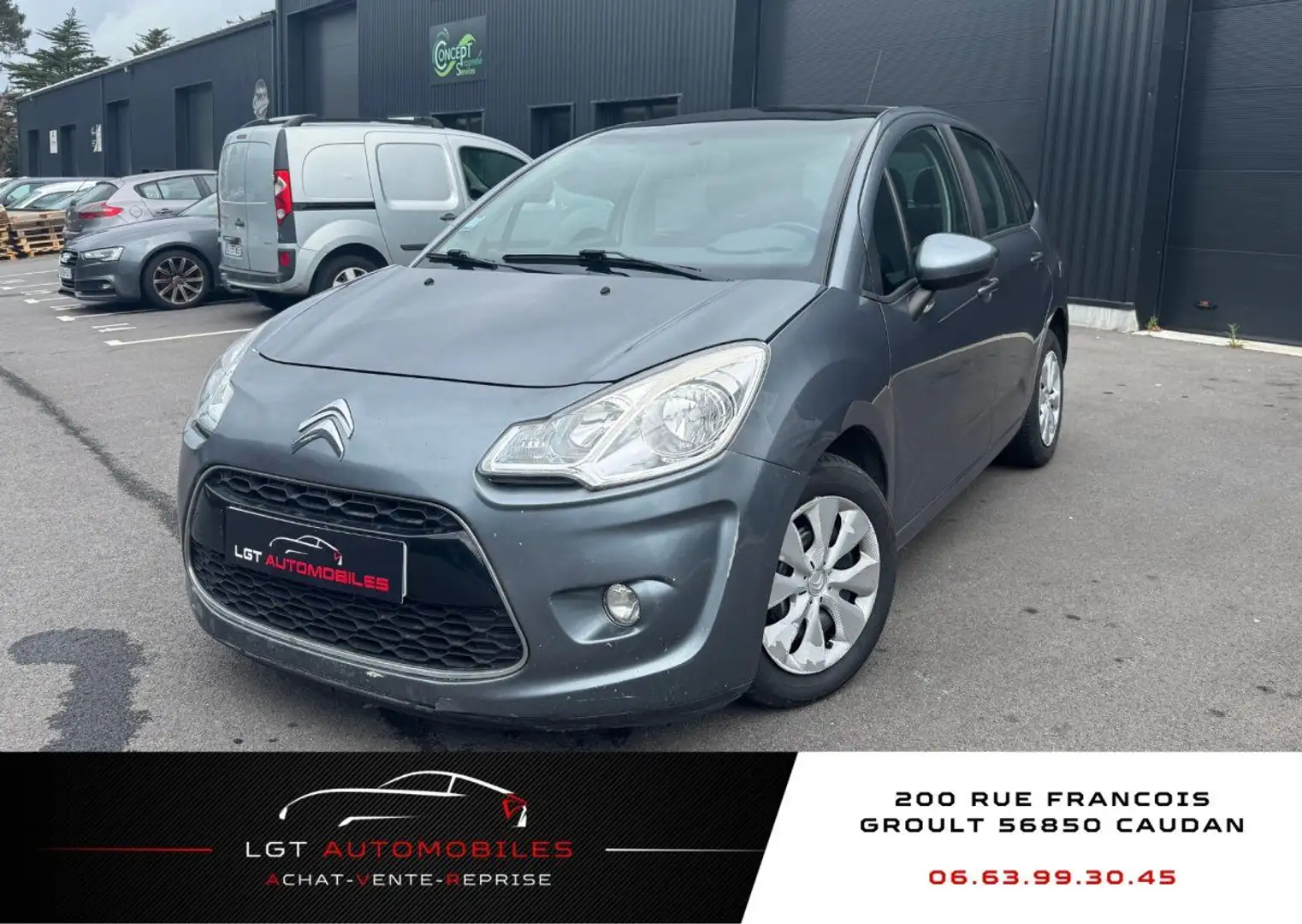 Citroen C3 Citroën II 1.4 VTi Confort BMP5 Gris - 1