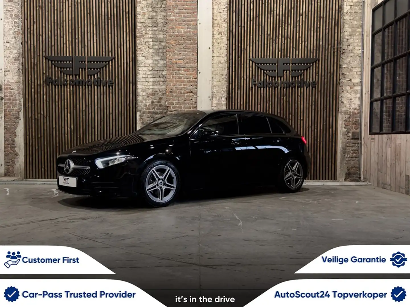 Mercedes-Benz A 200 bA*AUT*AMG*SPORTZETELS*ZETELVERW.*LED* Black - 1