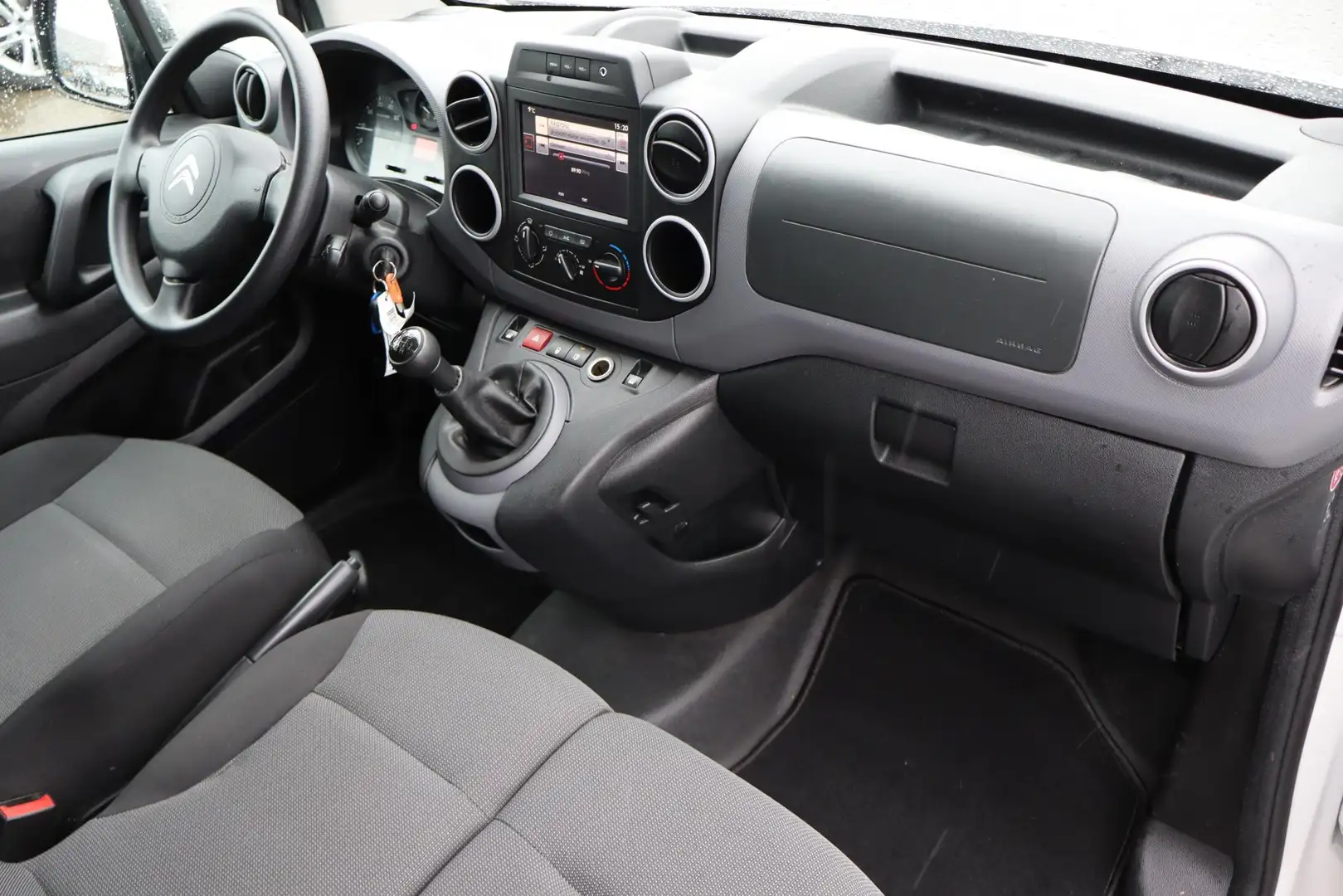 Citroen Berlingo 1.6 BlueHDI 100 Club Economy S&S Camera, Cruise co Wit - 2