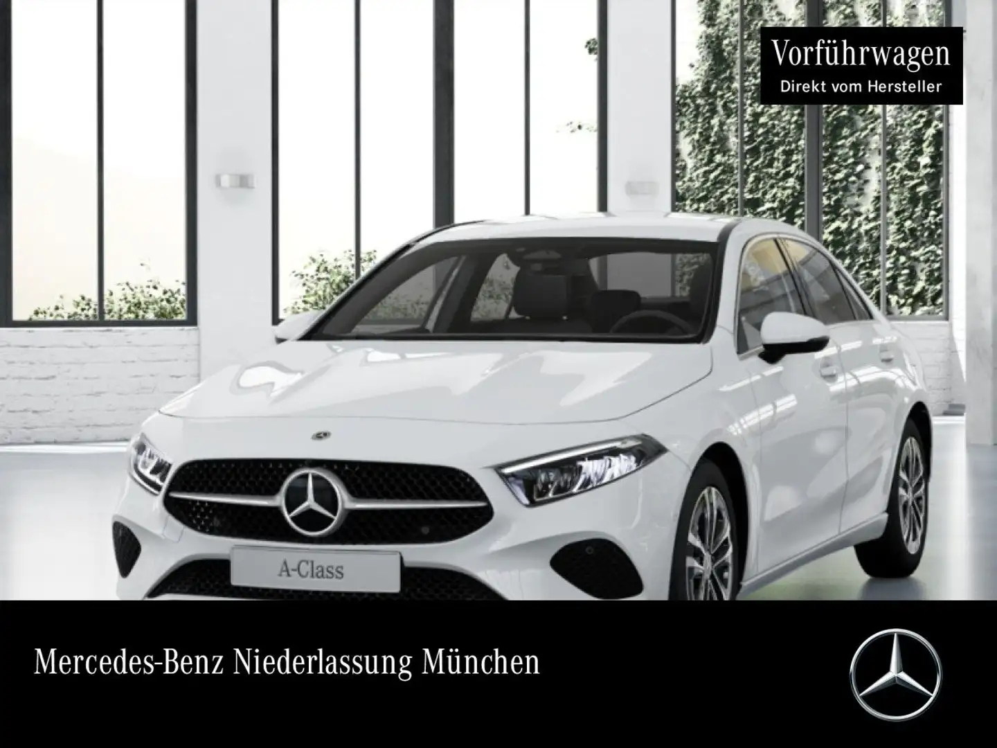 Mercedes-Benz A 200 Lim PROGRESSIVE+LED+KAMERA+TOTW+7G Weiß - 1