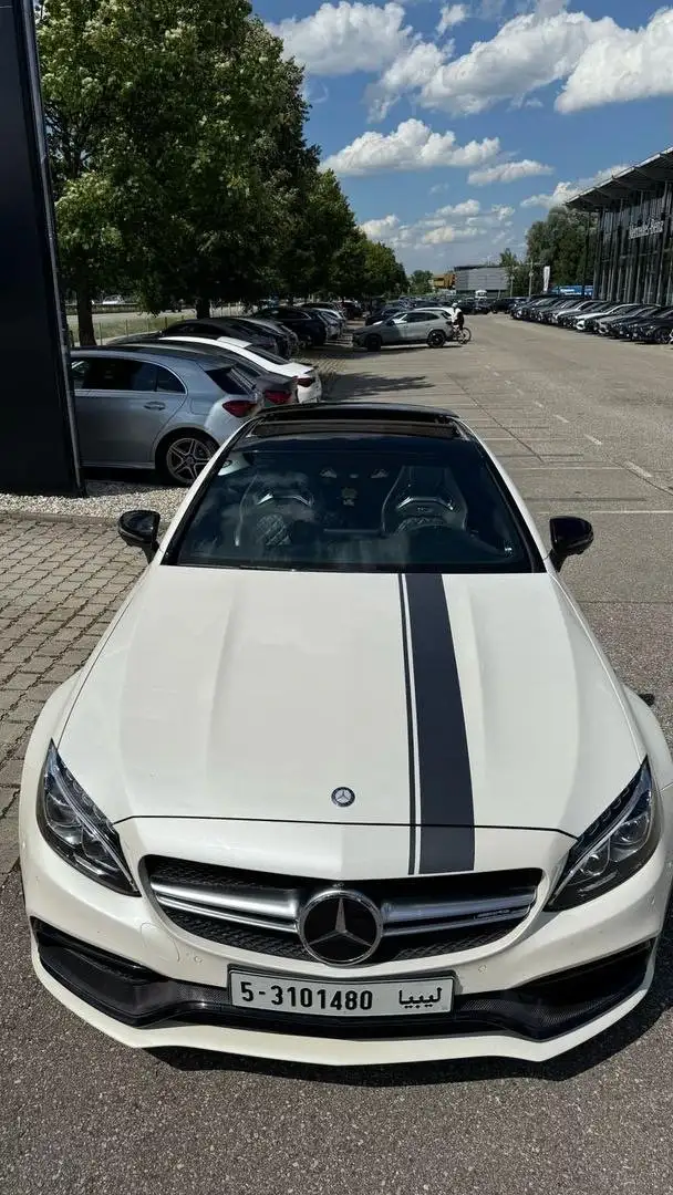 Mercedes-Benz C 63 AMG AMG C 63 Coupe S AMG Speedshift 7G-MCT Edition 1 Blanc - 1