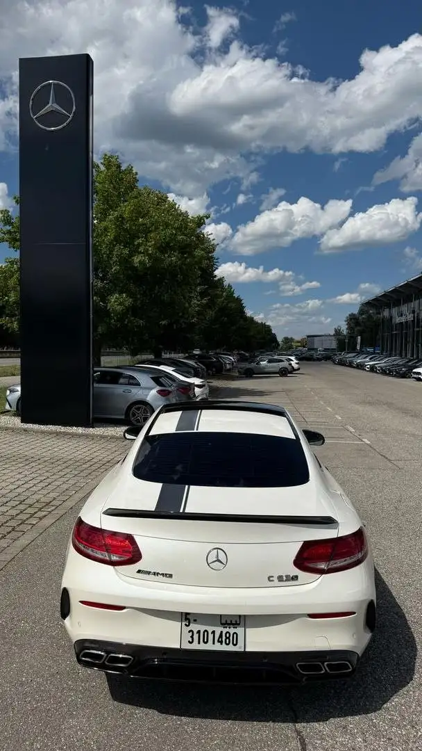 Mercedes-Benz C 63 AMG AMG C 63 Coupe S AMG Speedshift 7G-MCT Edition 1 Blanc - 2