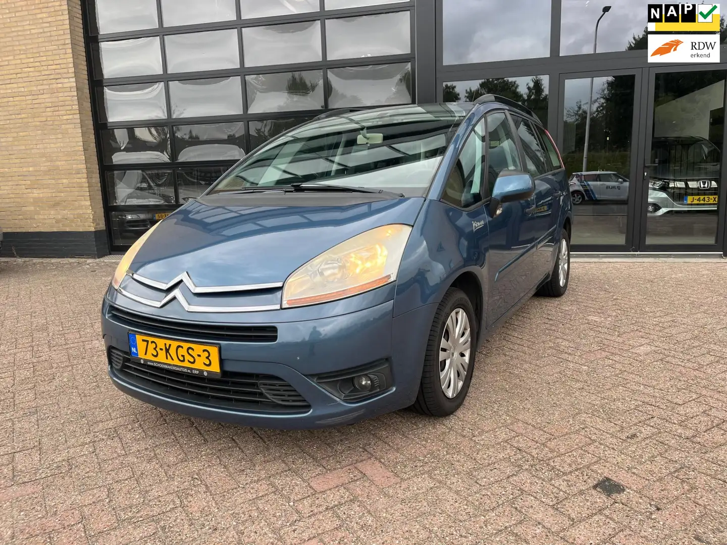 Citroen Grand C4 Picasso 1.6 VTi Prestige 7 Persoons , trekhaak Blauw - 1