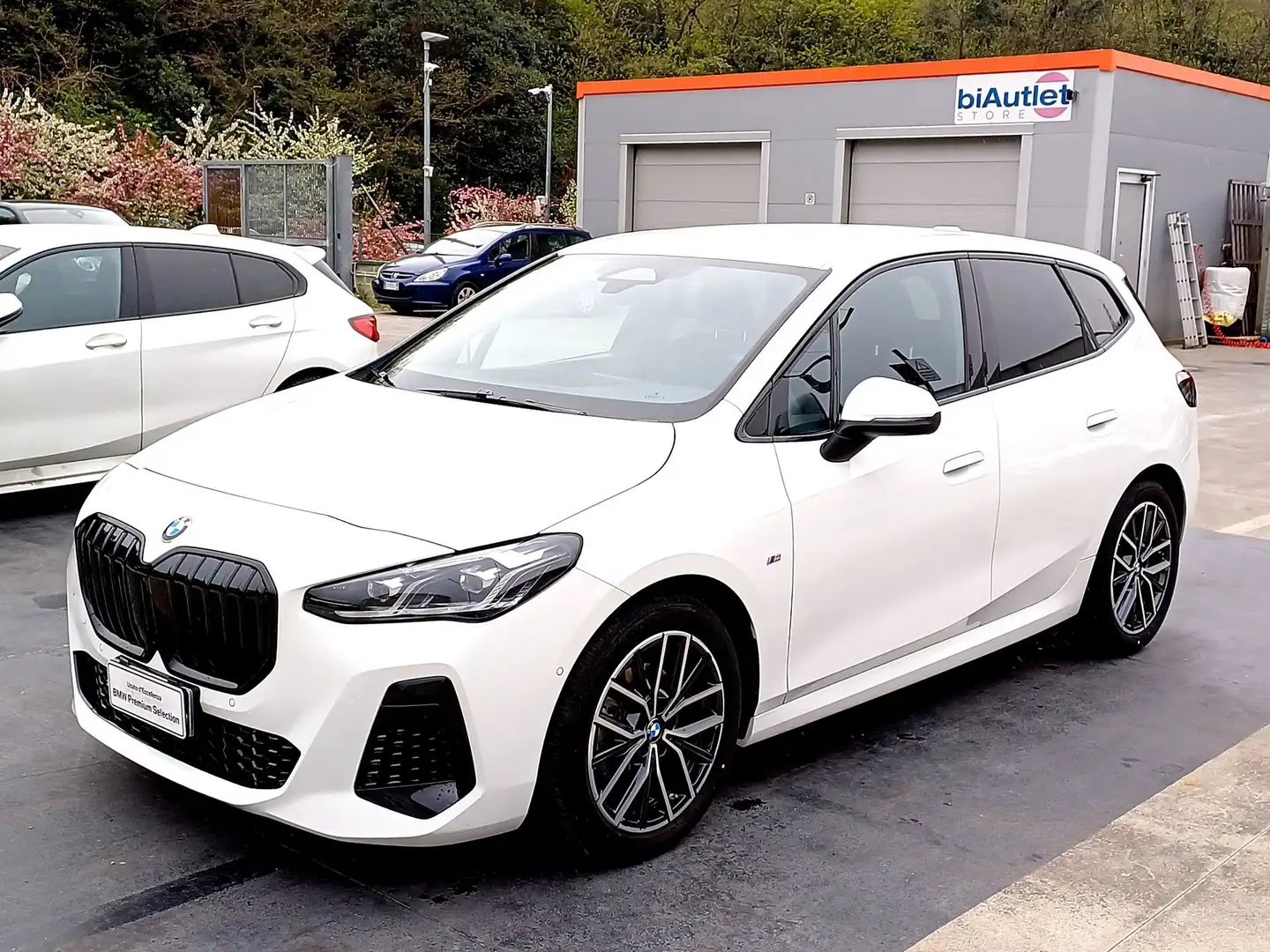 BMW 218 218d Active Tourer Msport auto Blanc - 1