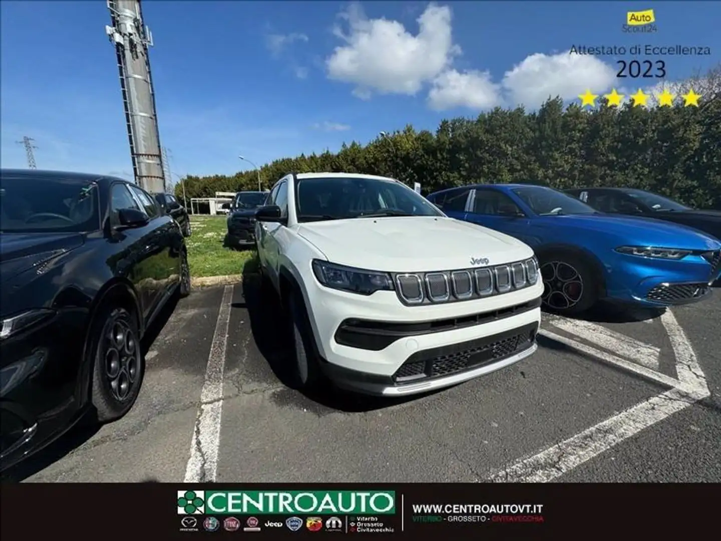 Jeep Compass 1.6 mjt Limited 2wd 130cv White - 1