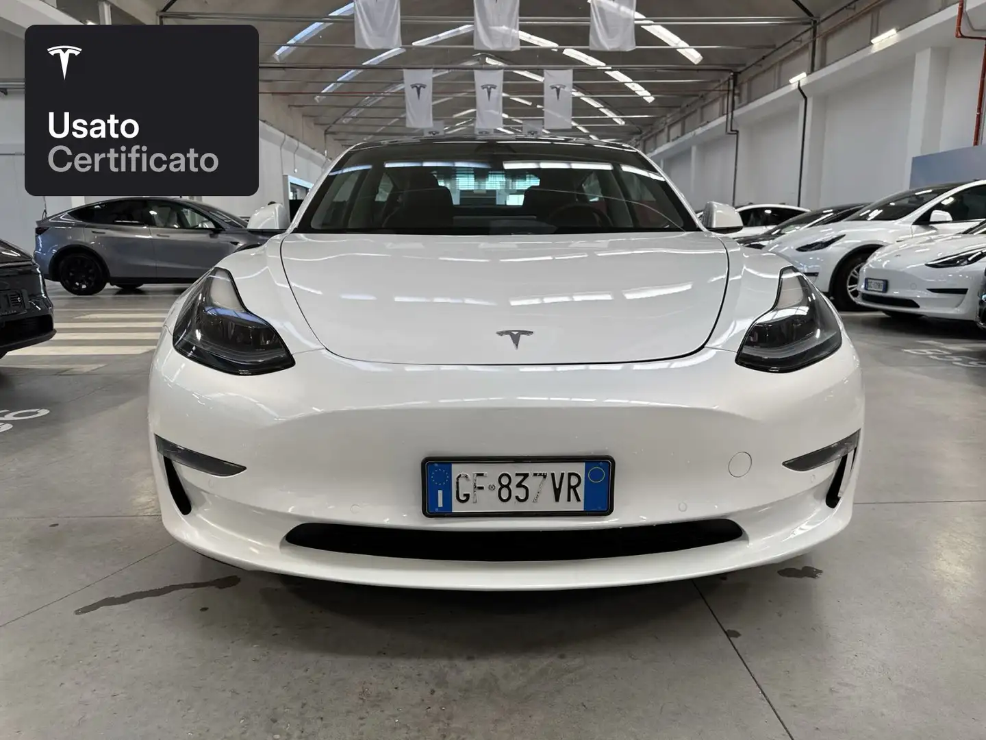 Tesla Model 3 Long Range AWD Bianco - 2