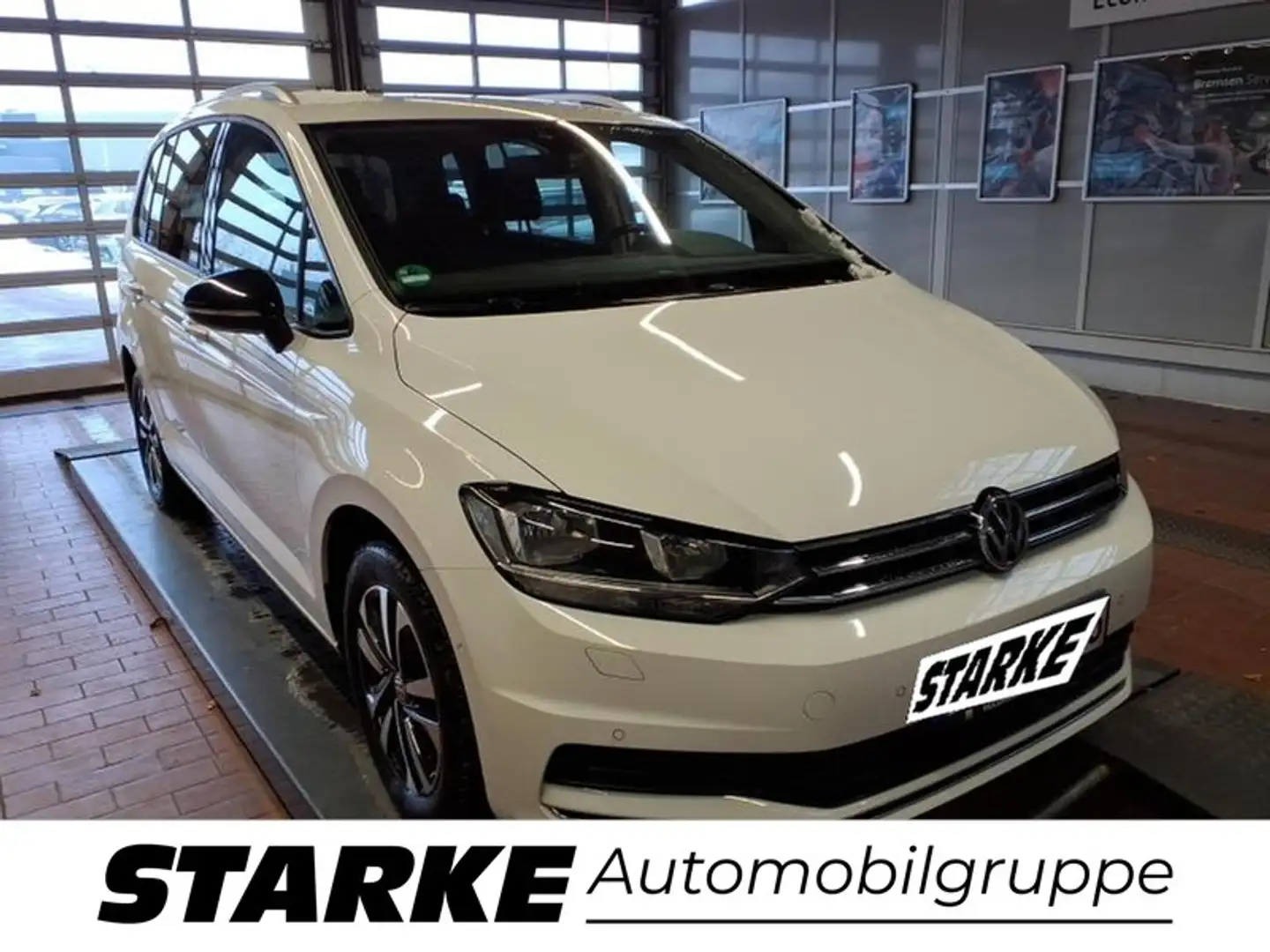 Volkswagen Touran 1.5 TSI DSG IQ.DRIVE 7-Sitzer Weiß - 1