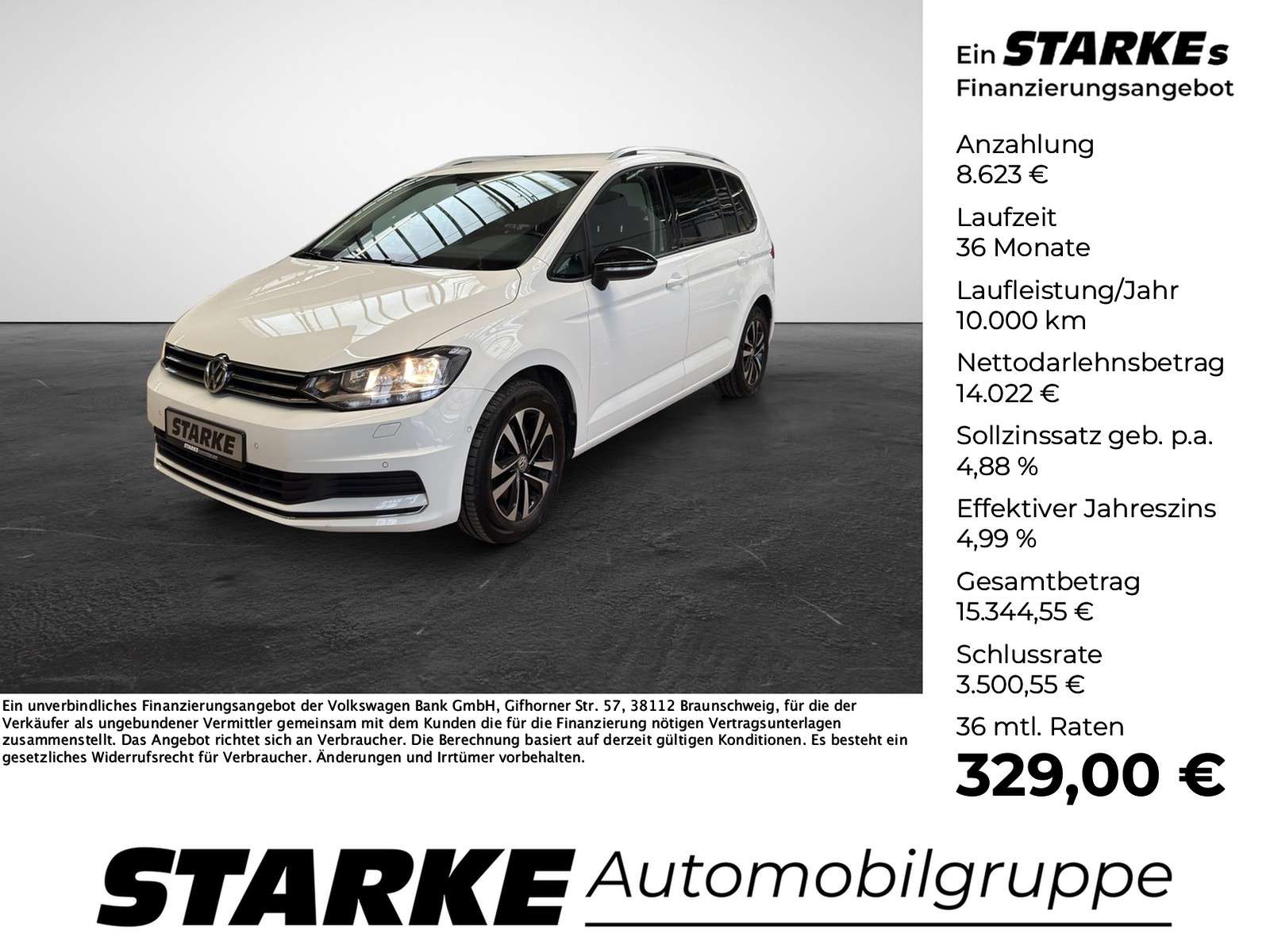 Second hand Volkswagen Touran 1.5