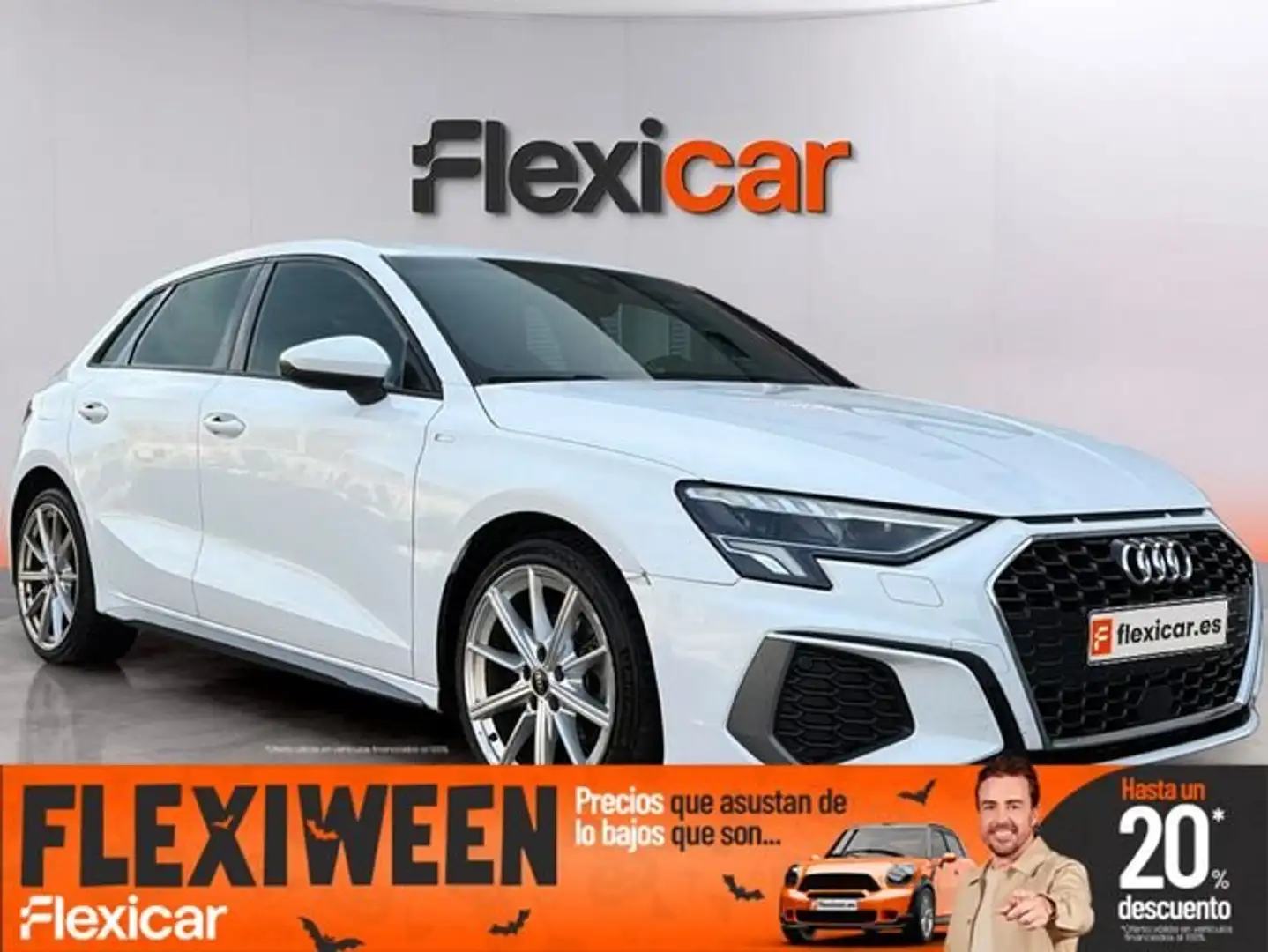 Audi A3 Sportback 35TDI S line S tronic Blanco - 1