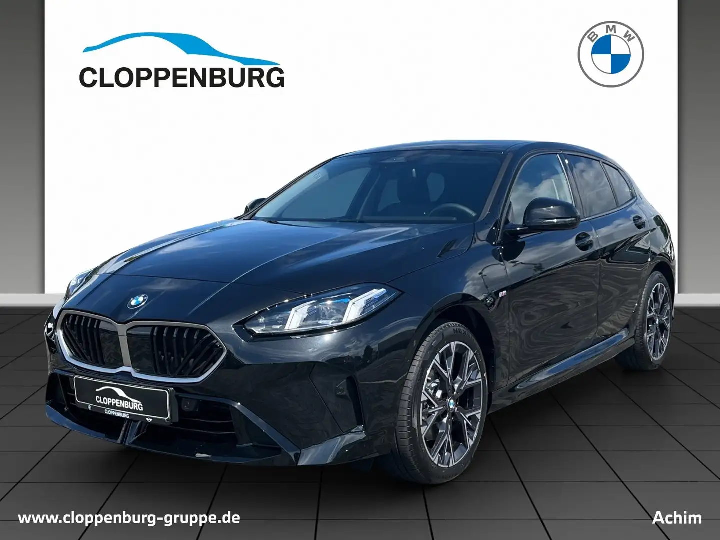 BMW 118 d Navi+SHZ+KeyGO+HiFi+Fernl.Ass UPE: 43.220€ Schwarz - 1