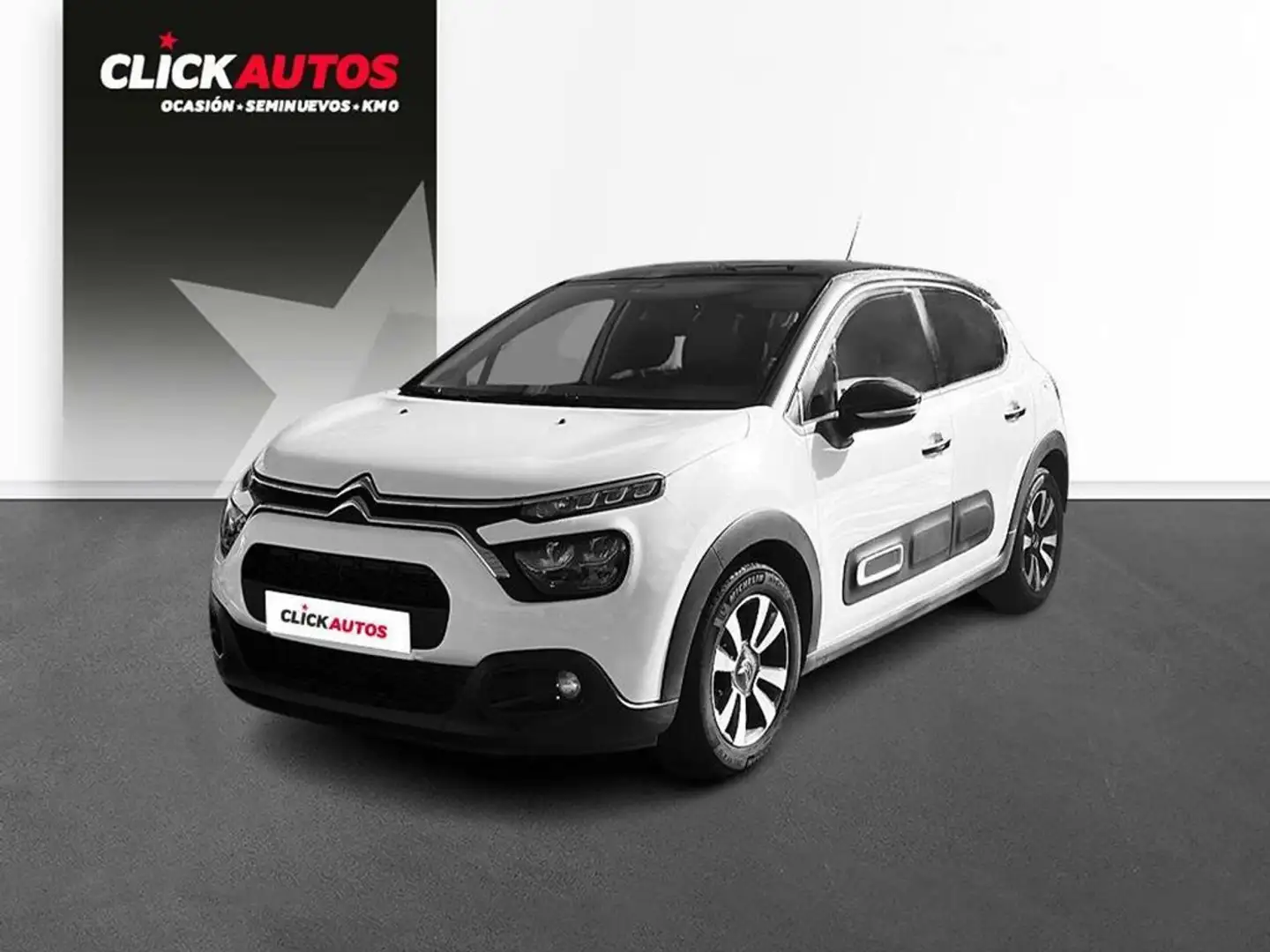 Citroen C3 1.2 Puretech 110CV Shine Blanc - 1