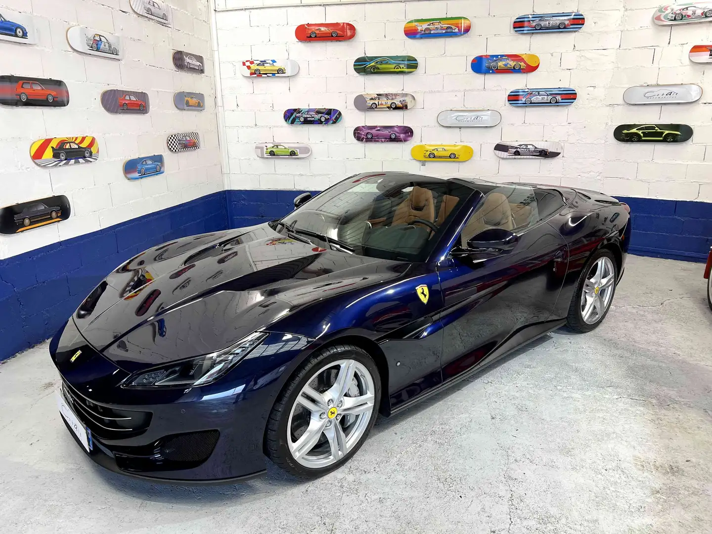 Ferrari Portofino 4.0 V8 600 ch Blau - 2