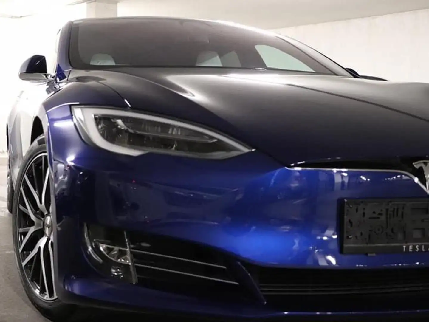 Tesla Model S Maximale Reichweite 100kWh Free SuC SC05 Blau - 1