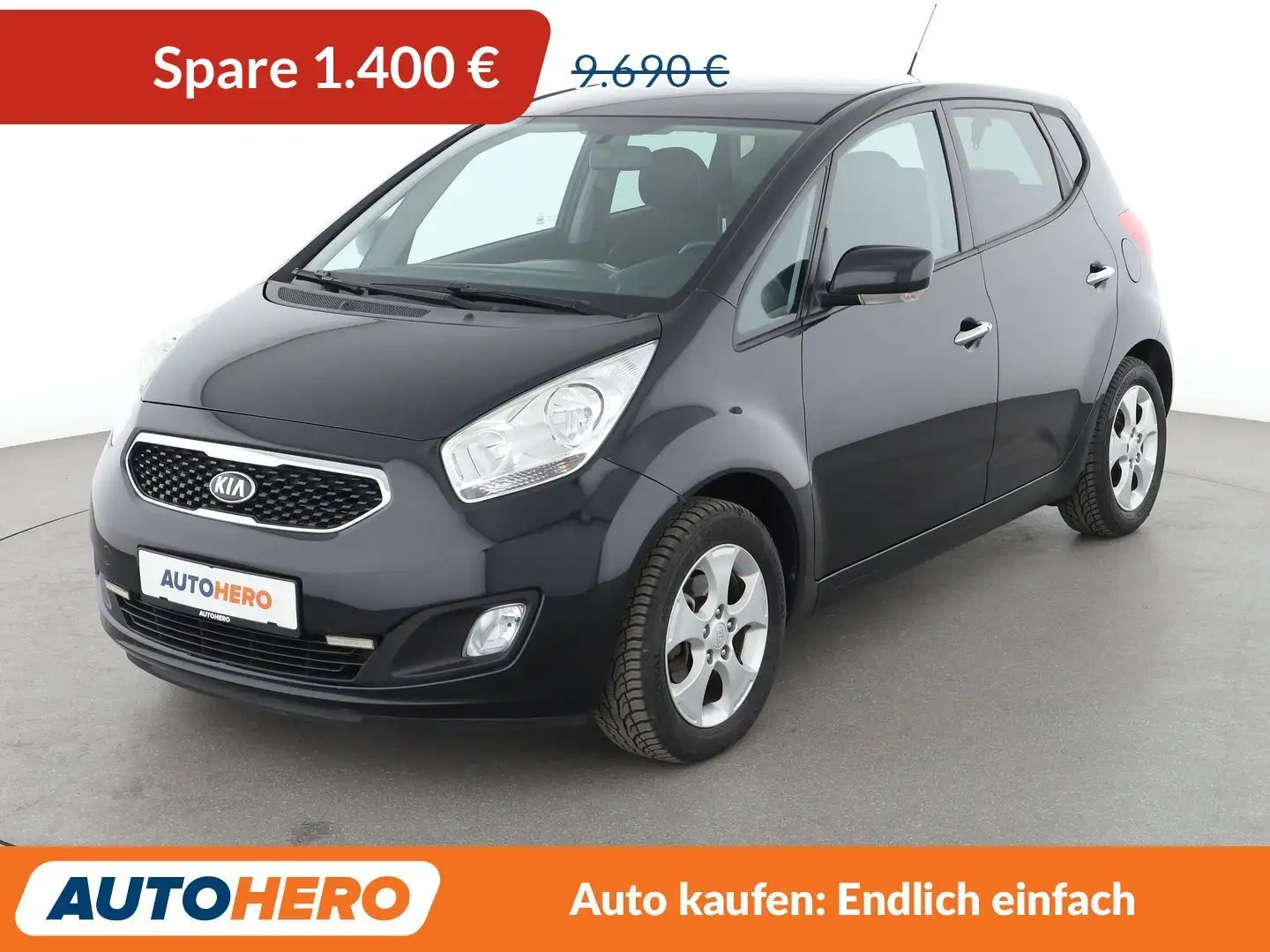 Kia Venga 1.6 Dream Team *PDC*SHZ*KLIMA*GARANTIE* Noir - 1