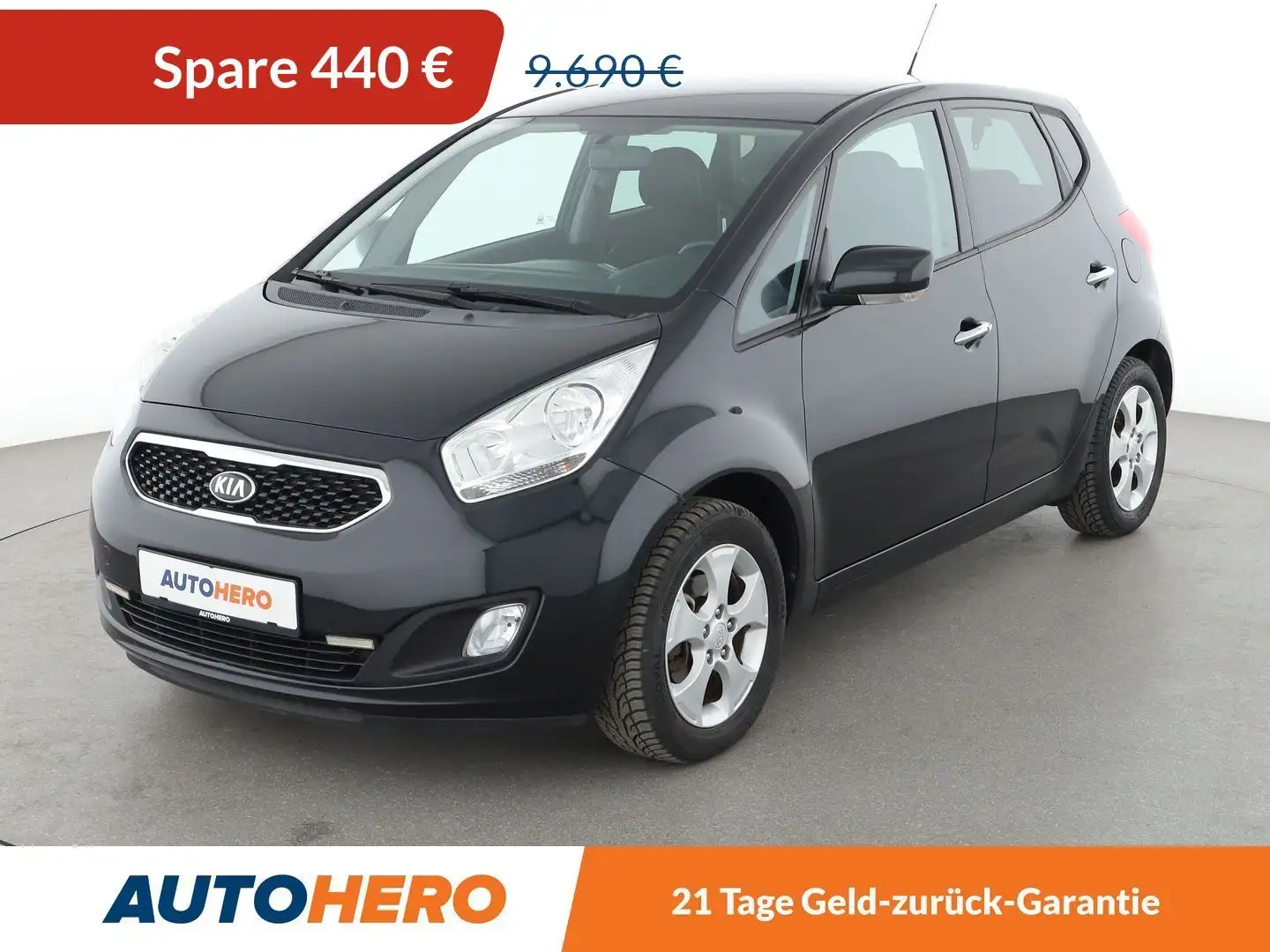 Kia Venga 1.6 Dream Team *PDC*SHZ*KLIMA*GARANTIE* Schwarz - 1