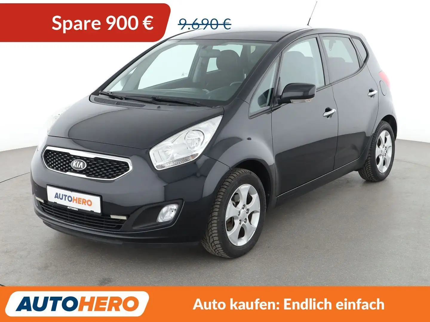 Kia Venga 1.6 Dream Team *PDC*SHZ*KLIMA*GARANTIE* Schwarz - 1