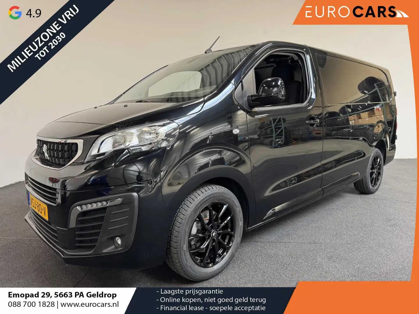 Peugeot Expert 180pk Automaat L3 Long Premium Sport Edition Navig Czarny - 1