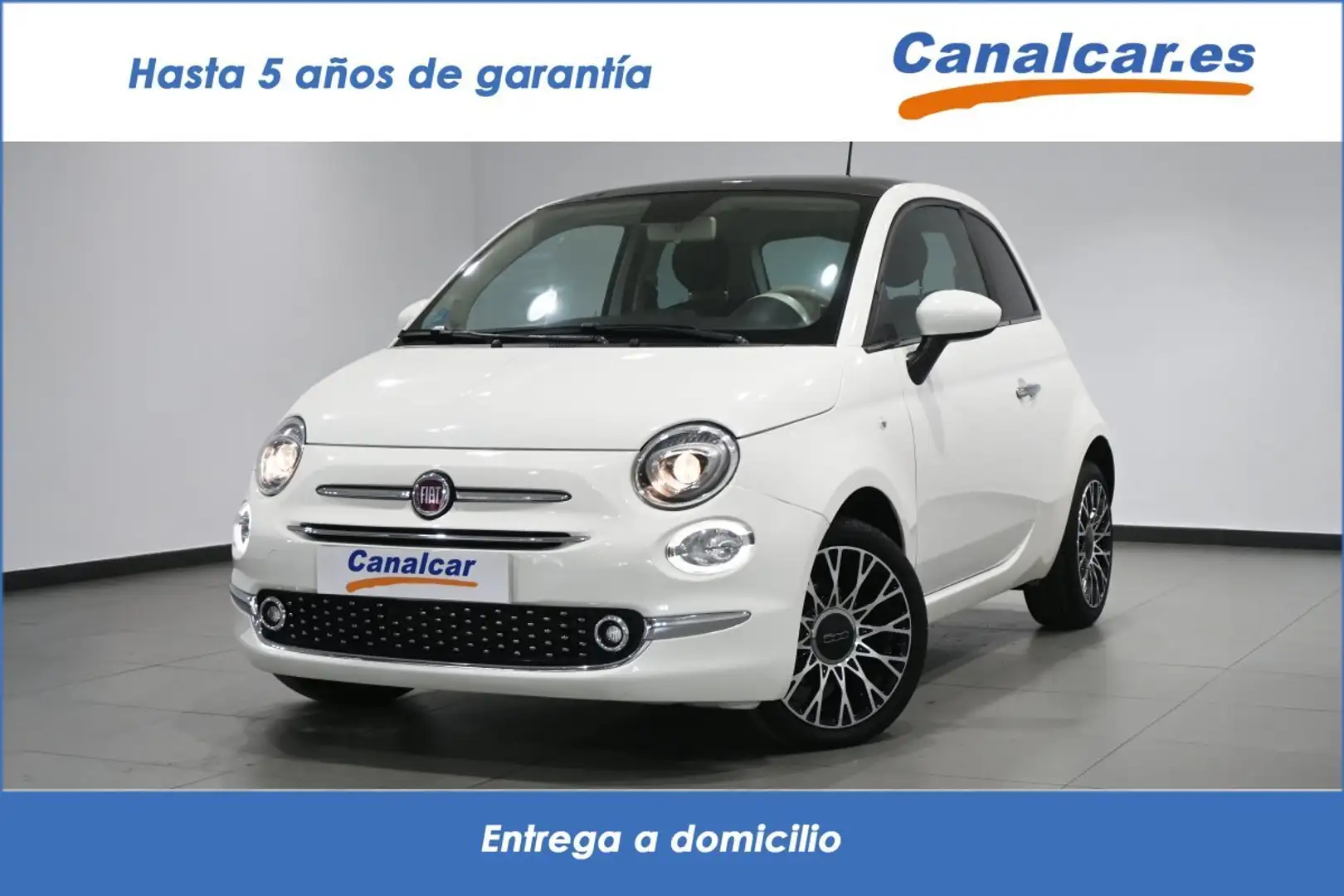 Fiat 500 1.0 Hybrid Monotrim 52kW Blanco - 1