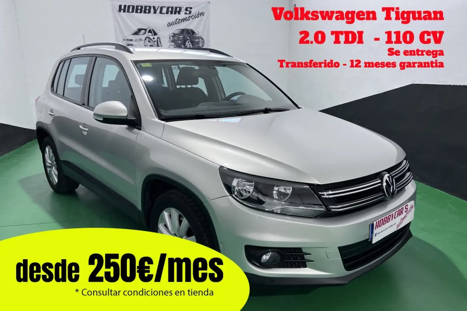 Volkswagen Tiguan 2.0TDI BMT T1 4x2 110 Gris - 1