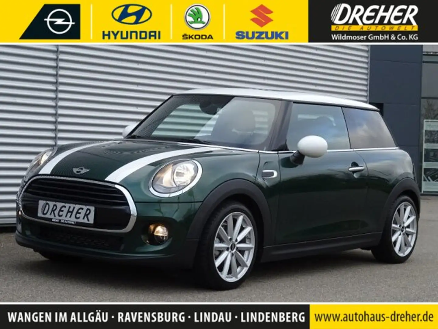MINI Cooper Mini Cooper Pano.-Dach/Klima/Park-Assist./BC Verde - 1